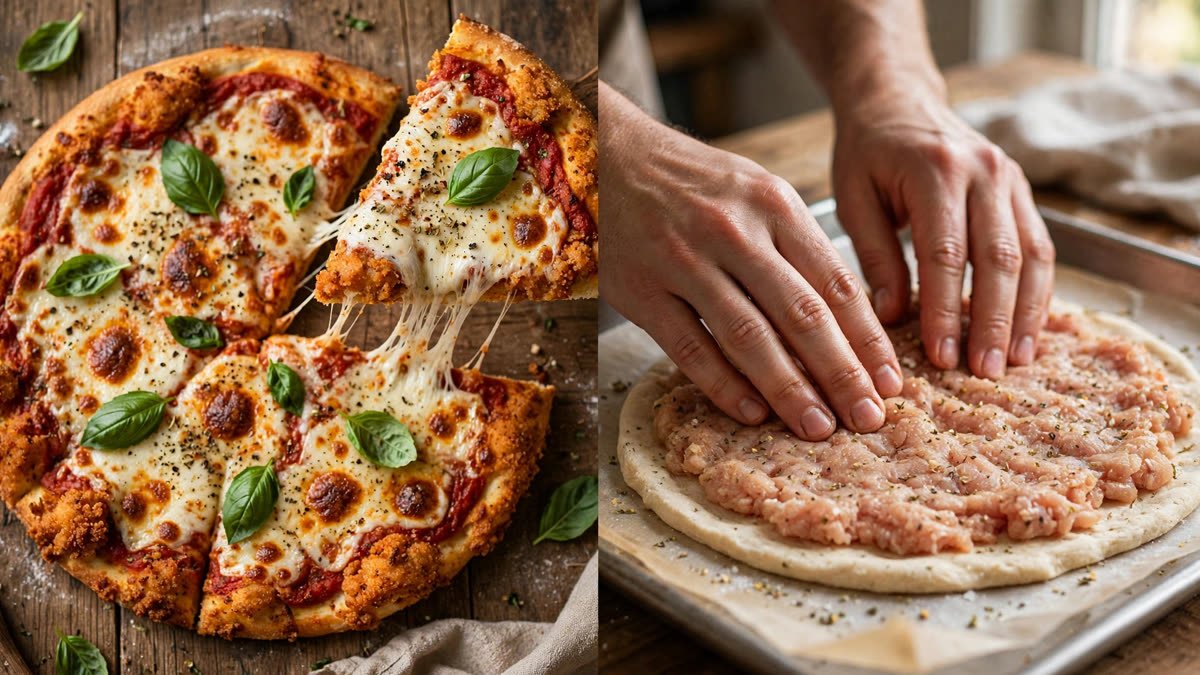 Chicken Crust Pizza (176g PROTEIN — VIRAL)