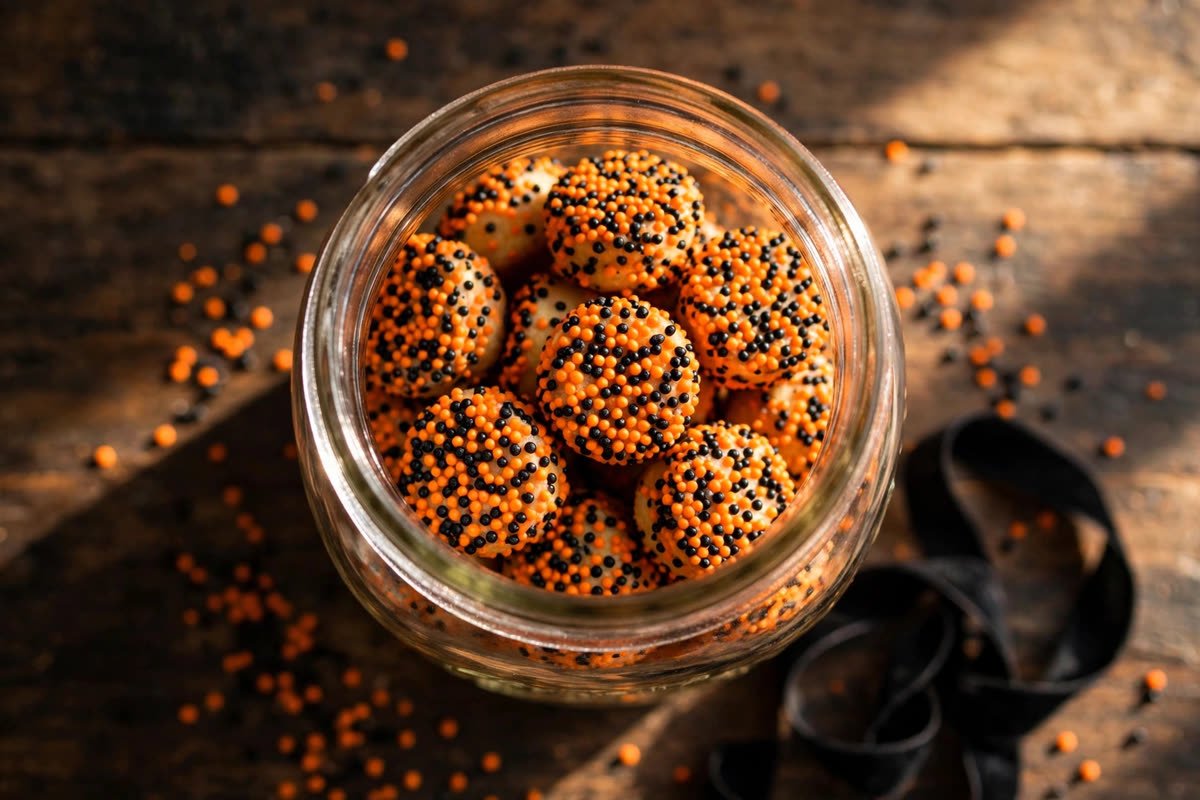 Halloween Dot Cakes
