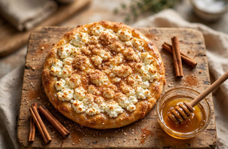 Cottage Cheese Cinnamon Flatbread (61g protein)