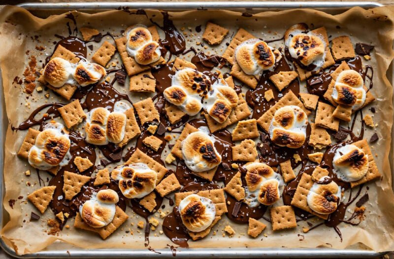 Sheet Pan S’mores Chips