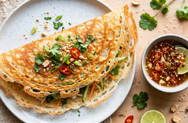 Viral Rice Paper Crepe
