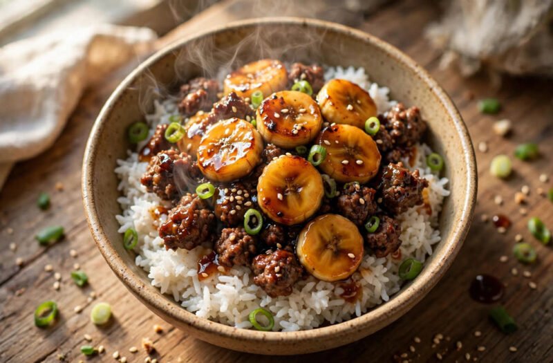 Ground Beef Banana Protein Bowl (VIRAL)