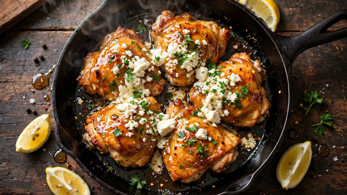 Hot Honey Feta Chicken (VIRAL 2026 Recipe)
