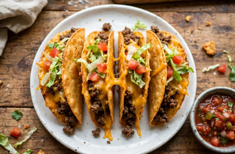 Better-Than-Taco Bell Crispy Beef Tacos