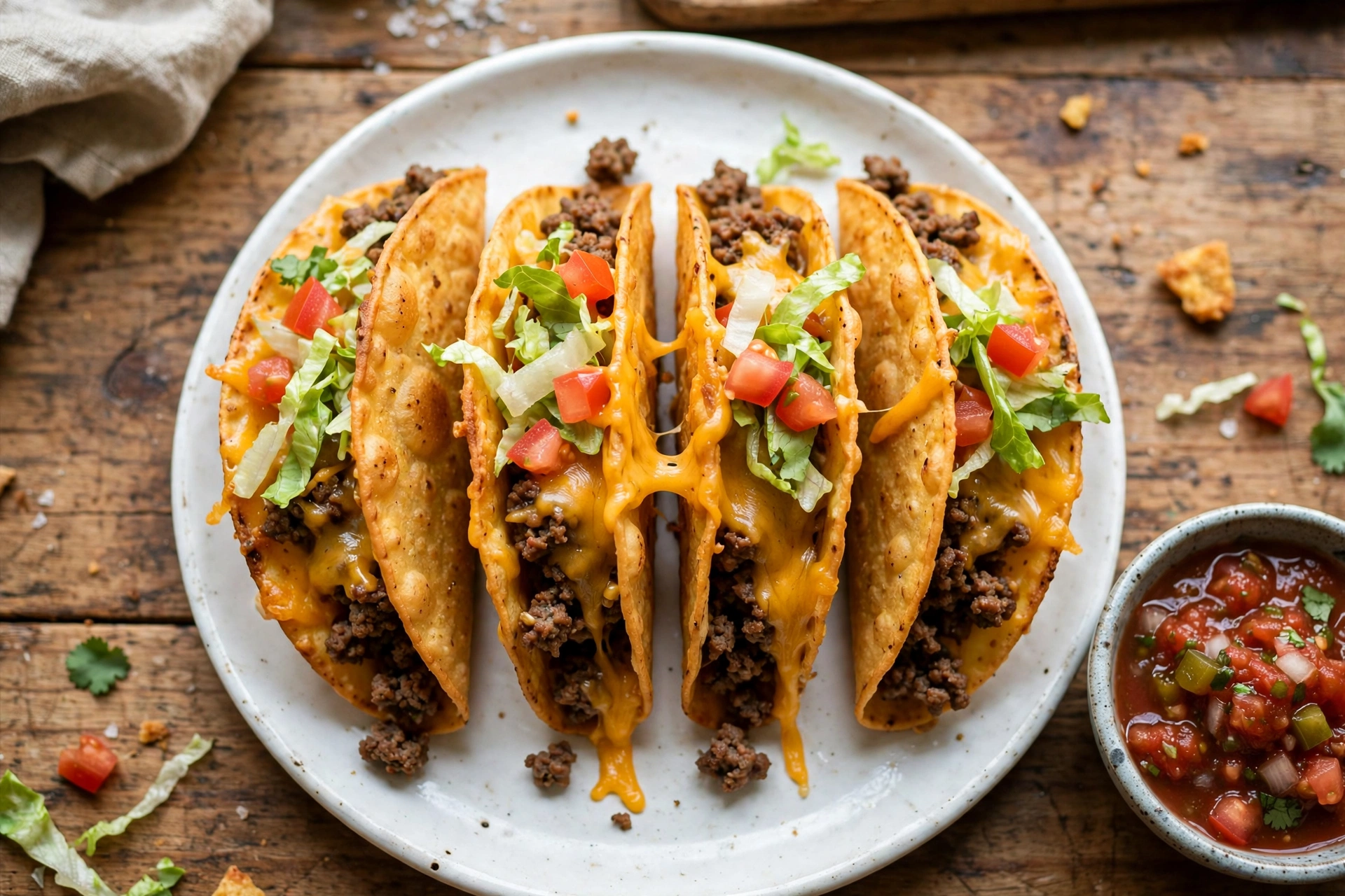 Better-Than-Taco Bell Crispy Beef Tacos